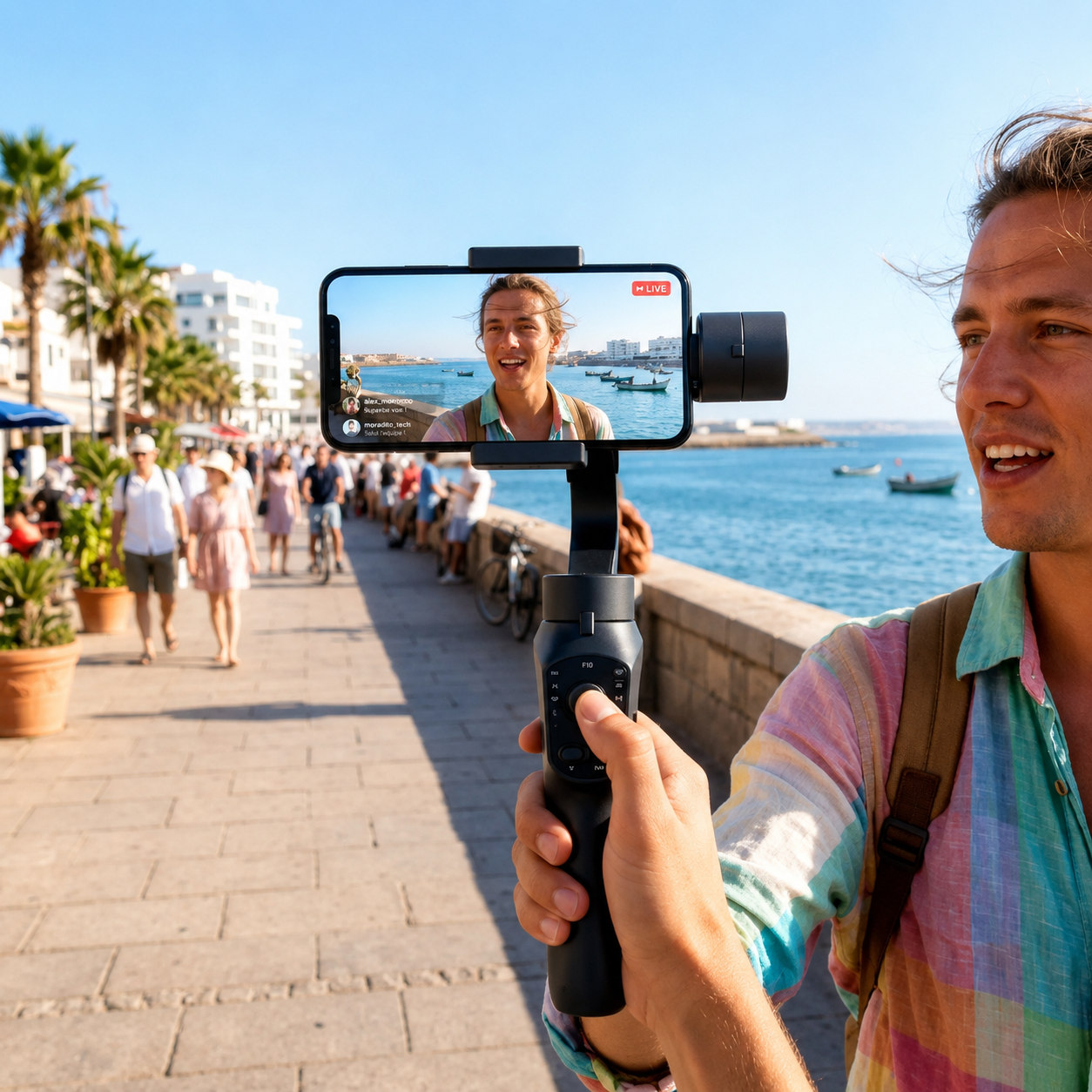 Stabilisateur Gimbal F10 Pro