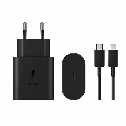 Chargeur Rapide 25W USB-C PD + Câble USB-C Inclus