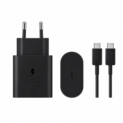 Chargeur Rapide 25W USB-C PD + Câble USB-C Inclus